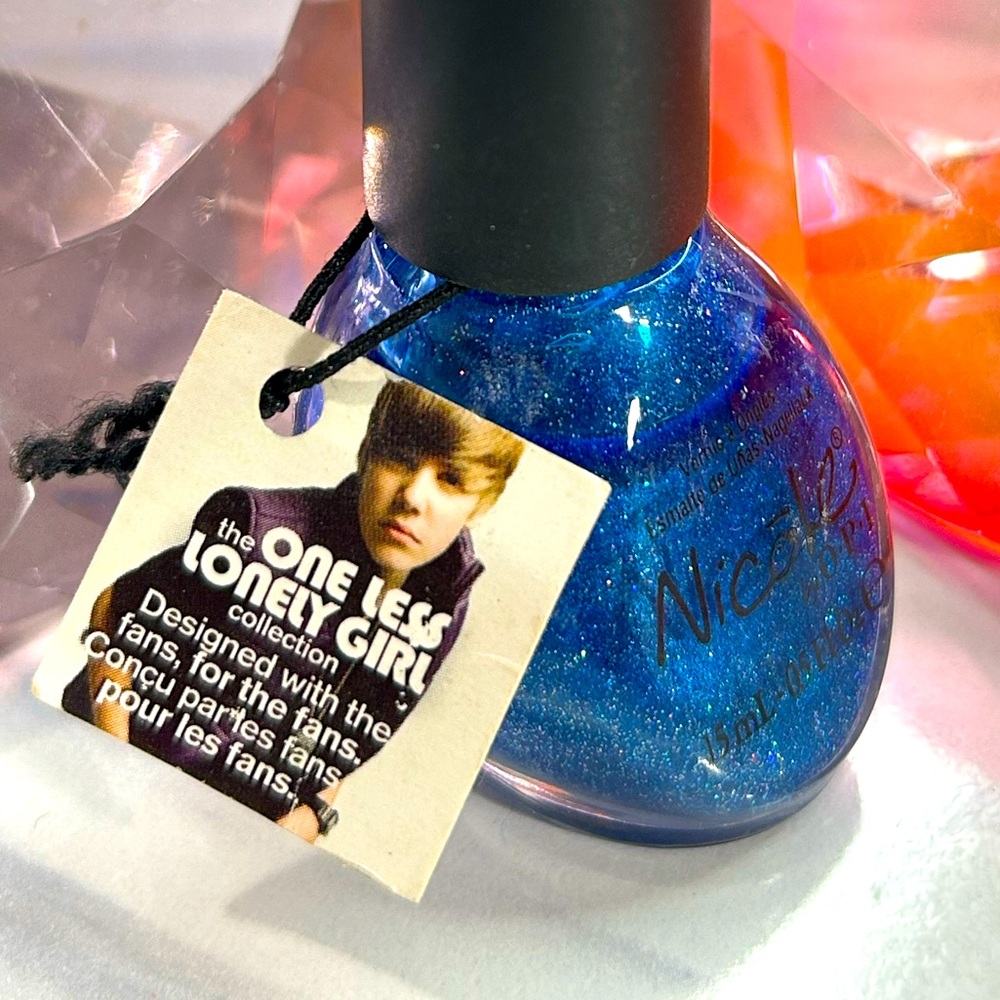 NICOLE BY OPI “ME + BLUE” JUSTIN BIEBER 2010